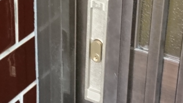 戸先側の錠前です。
